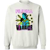 Filipina Warrior Psychadelic Unisex Crewneck Pullover Sweatshirt