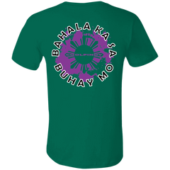 Bahala Ka Sa Buhay Mo Purple Splash Unisex Jersey T-Shirt