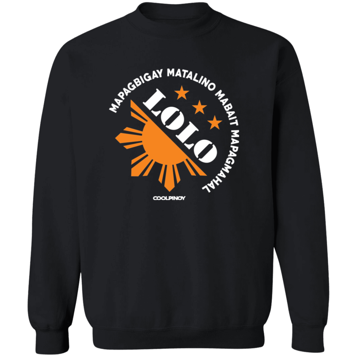 Matalino Mapagmahal Lolo Unisex Crewneck Pullover Sweatshirt
