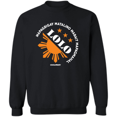 Matalino Mapagmahal Lolo Unisex Crewneck Pullover Sweatshirt