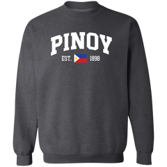 Pinoy Est 1898 Unisex Crewneck Pullover Sweatshirt