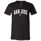 San Jose Unisex Jersey V-Neck T-Shirt