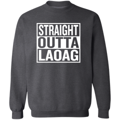 Straight Outta Laoag Unisex Crewneck Pullover Sweatshirt