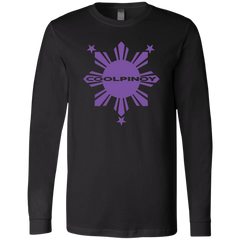 CoolPinoy Ube Unisex Jersey Long Sleeve T-Shirt