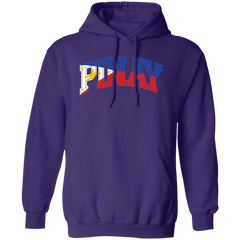 Pinay with Flag Embedded Unisex Pullover Hoodie