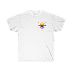 Sun and Stars Tricolor Unisex Short Sleeve Tee