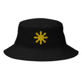 Philippines Yellow Sun Bucket Hat