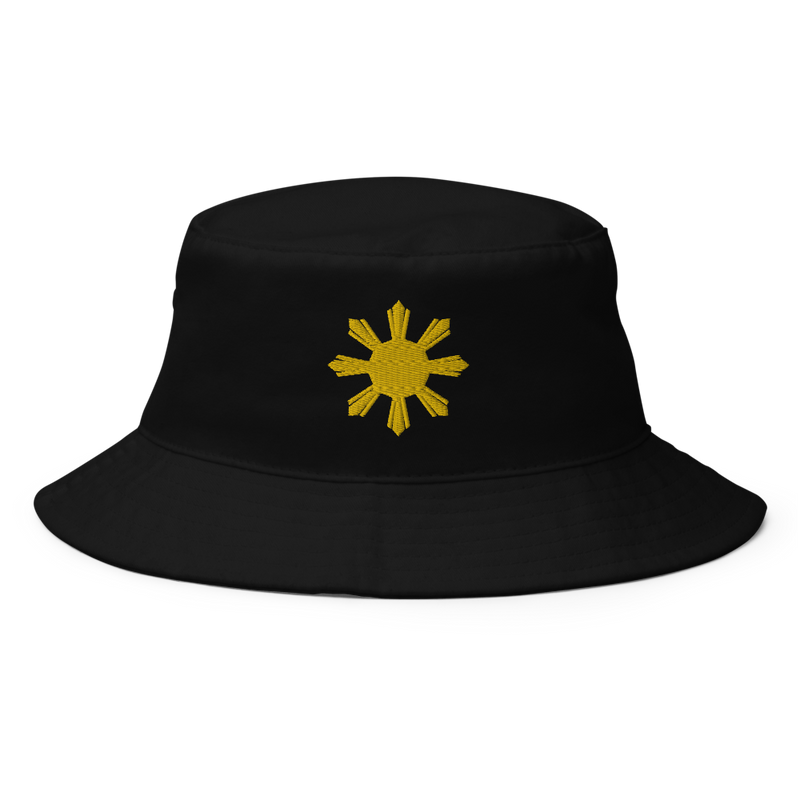 Philippines Yellow Sun Bucket Hat