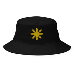 Philippines Yellow Sun Bucket Hat