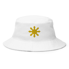 Philippines Yellow Sun Bucket Hat