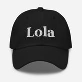 Lola Embroidered Filipino Dad hat