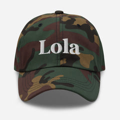 Lola Embroidered Filipino Dad hat
