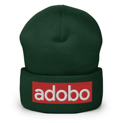 Adobo Red Cuffed Beanie