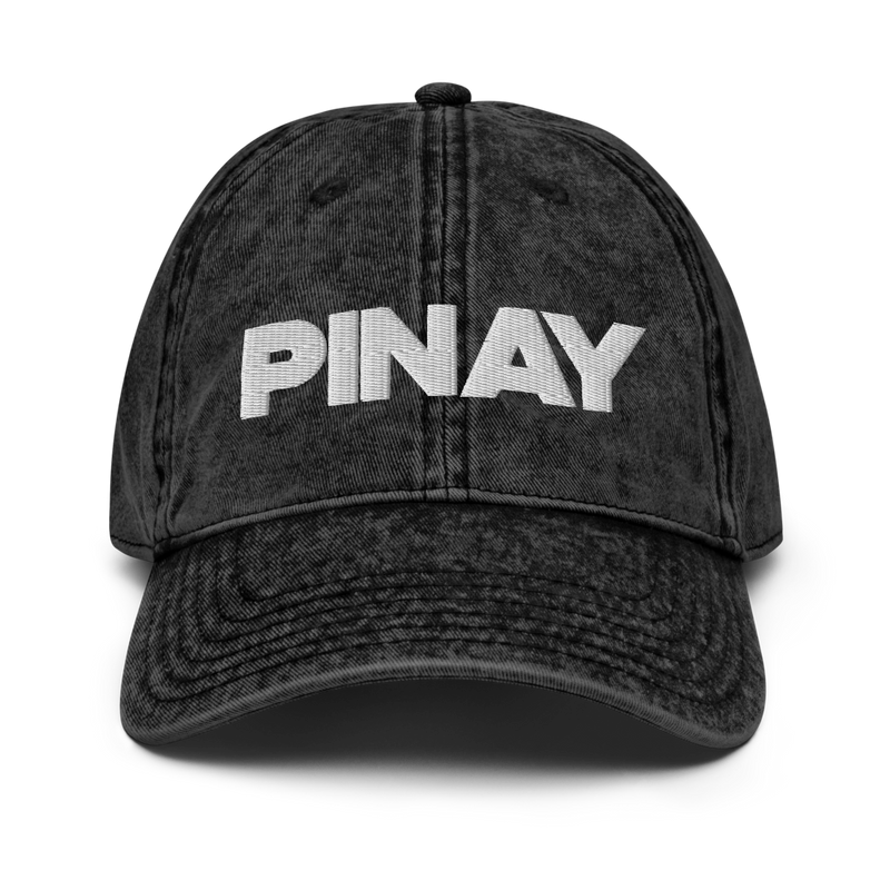Pinay Vintage Cotton Twill Cap