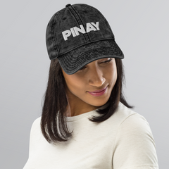 Pinay Vintage Cotton Twill Cap