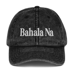Bahala Na Vintage Cotton Twill Cap