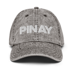 Pinay Vintage Cotton Twill Cap
