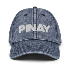 Pinay Vintage Cotton Twill Cap