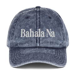Bahala Na Vintage Cotton Twill Cap