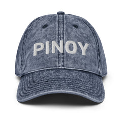 Pinoy Vintage Cotton Twill Cap