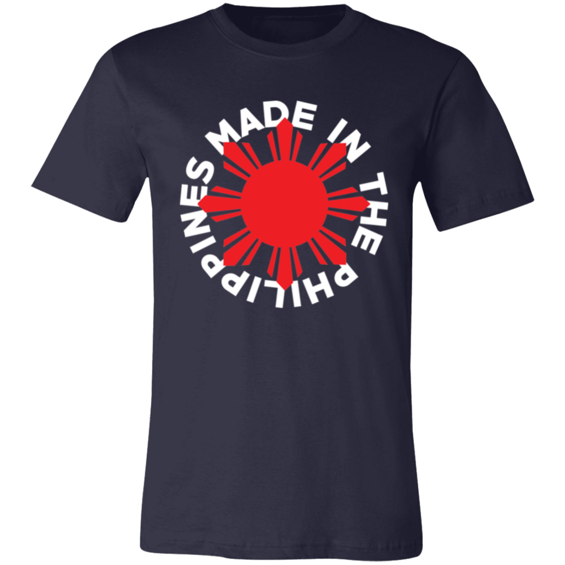 Made in the Philippines Red Sun Unisex Jersey T-Shirt