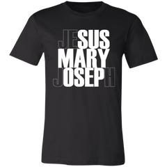 Jesus Mary Joseph Unisex Jersey T-Shirt