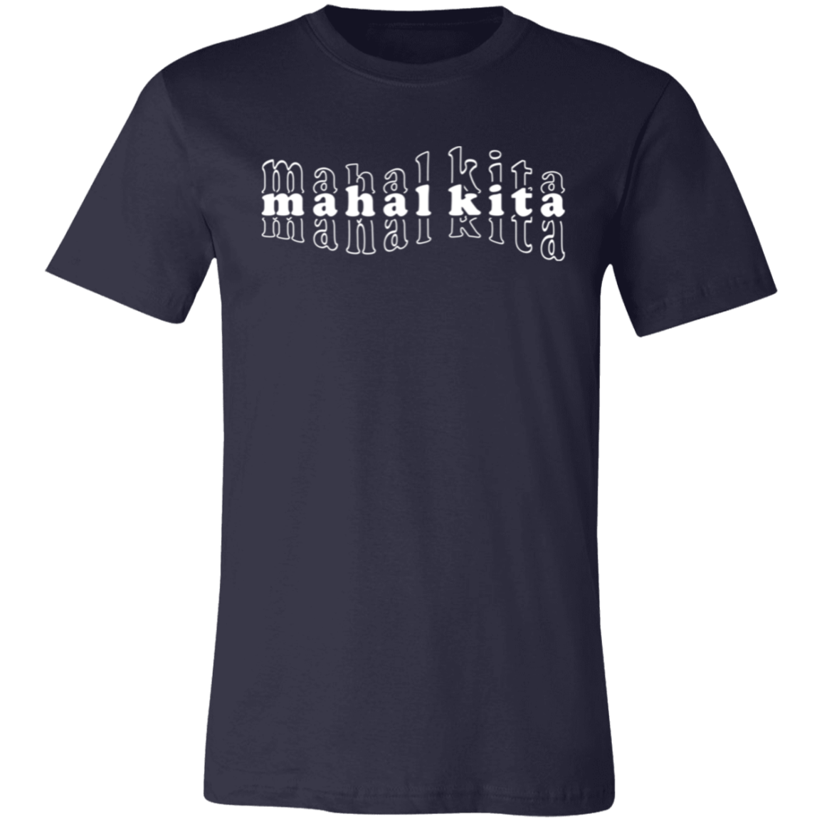 Mahal Kita Mesh Warp Unisex Jersey T-Shirt