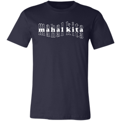 Mahal Kita Mesh Warp Unisex Jersey T-Shirt