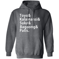 Toyo Kalamansi Suka Bagoong Patis Unisex Pullover Hoodie