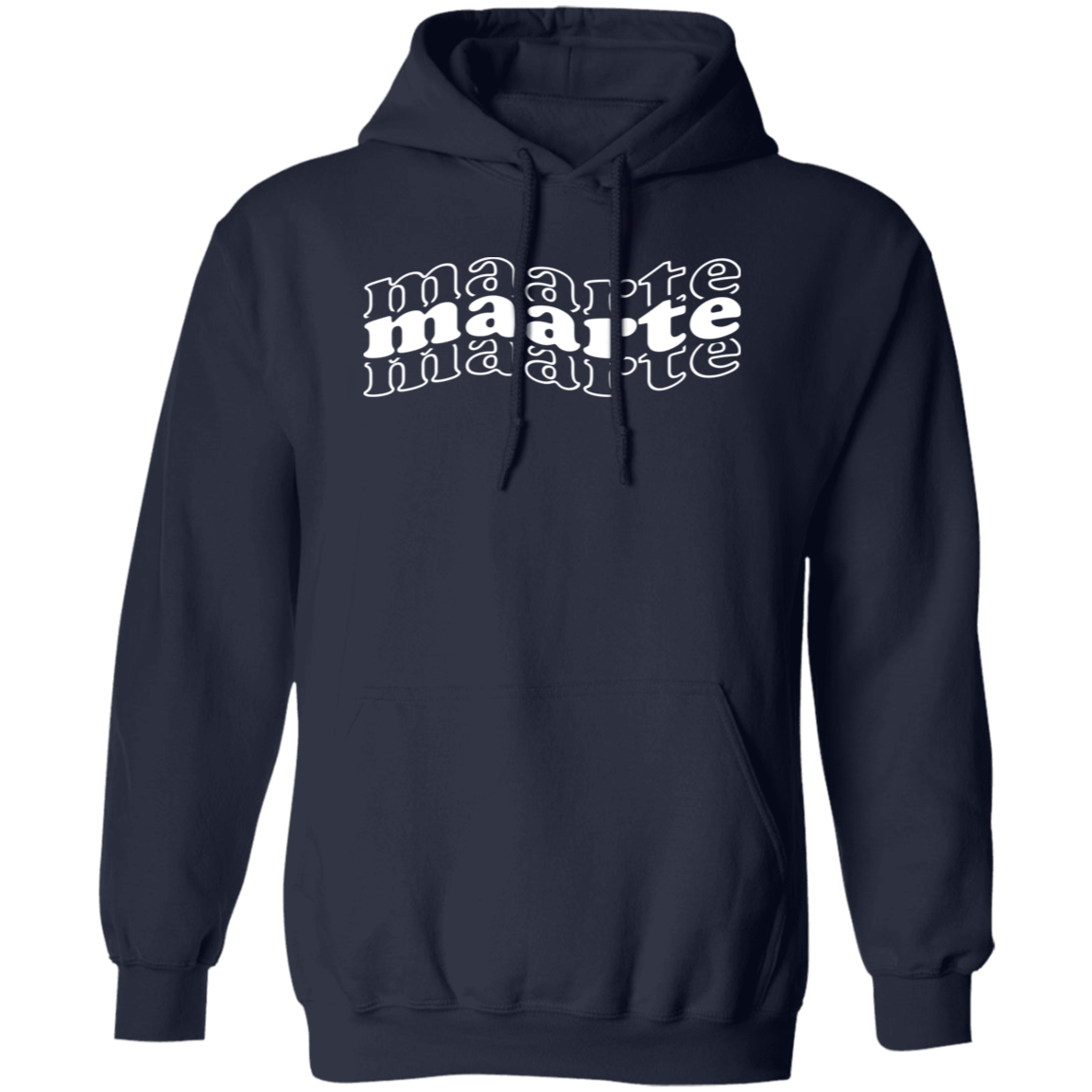 Maarte in Triple Unisex Pullover Hoodie