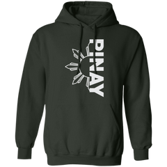 Pinay in Vertical Half Sun Unisex Pullover Hoodie