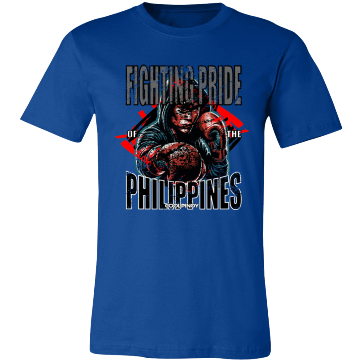 Fighting Pride Of The Philippines Boxing Unisex Jersey T-Shirt