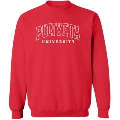 Punyeta University Unisex Crewneck Pullover Sweatshirt