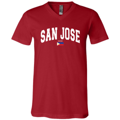 San Jose Unisex Jersey V-Neck T-Shirt