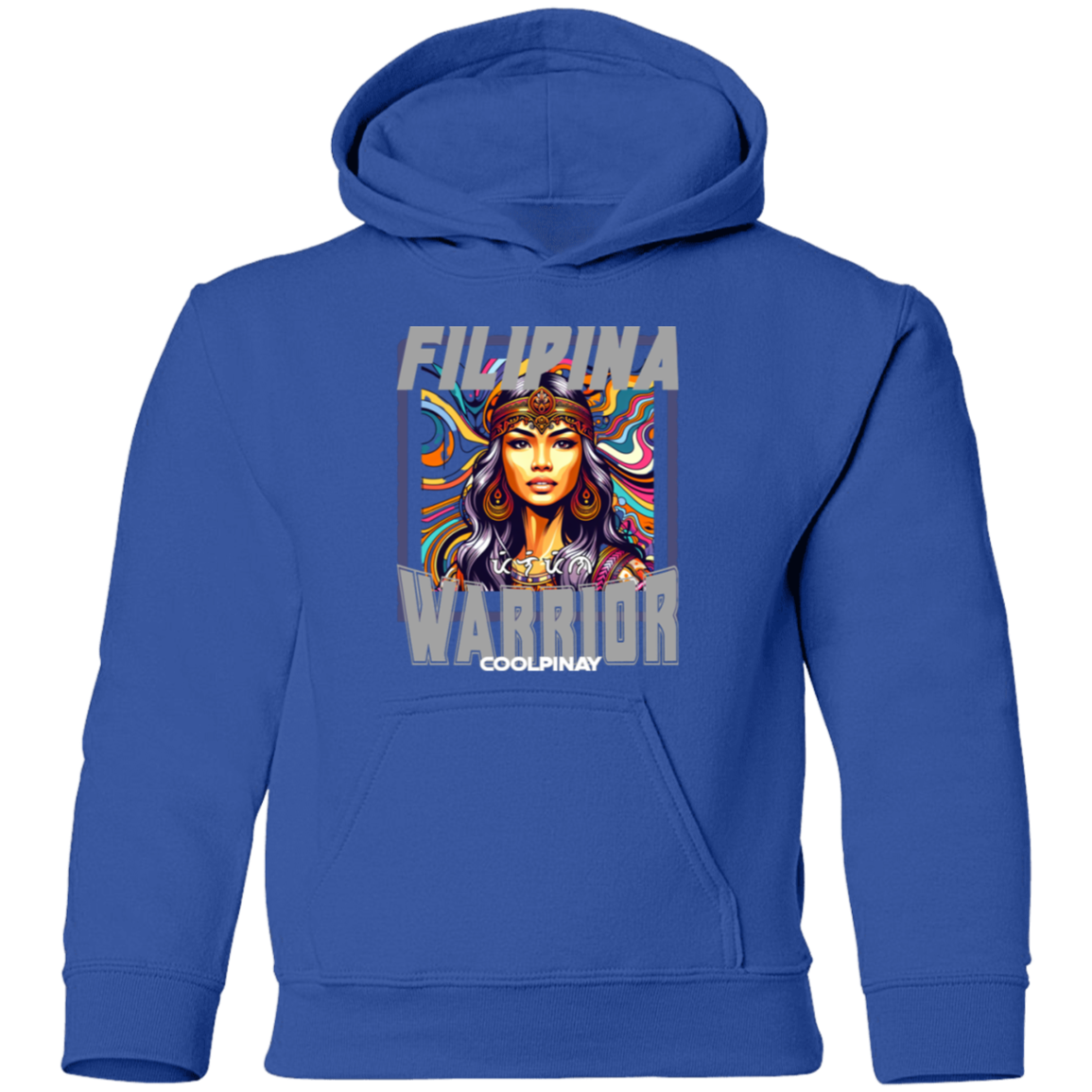 Filipina Warrior Beauty Youth Pullover Hoodie