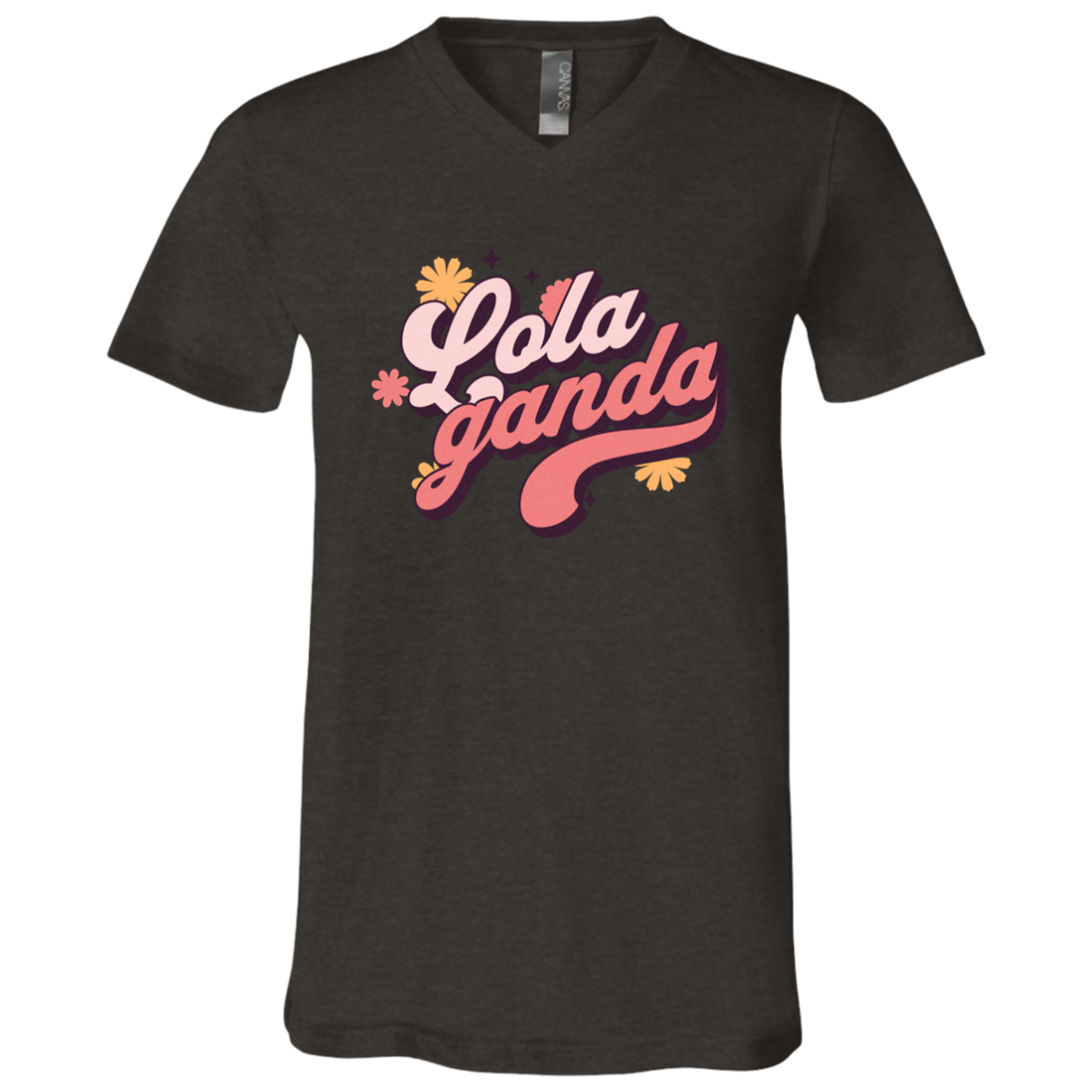 Lola Ganda Unisex Jersey V-Neck T-Shirt