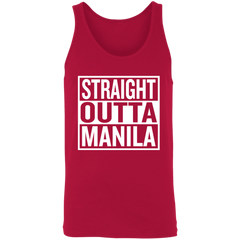 Straight Outta Manila Unisex Cotton Tank Top