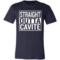 Straight Outta Cavite Unisex Jersey T-Shirt