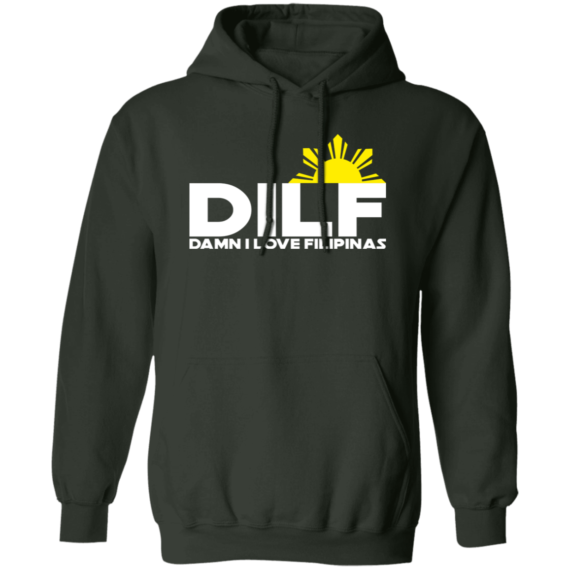 DILF Damn I Love Filipinas Unisex Pullover Hoodie