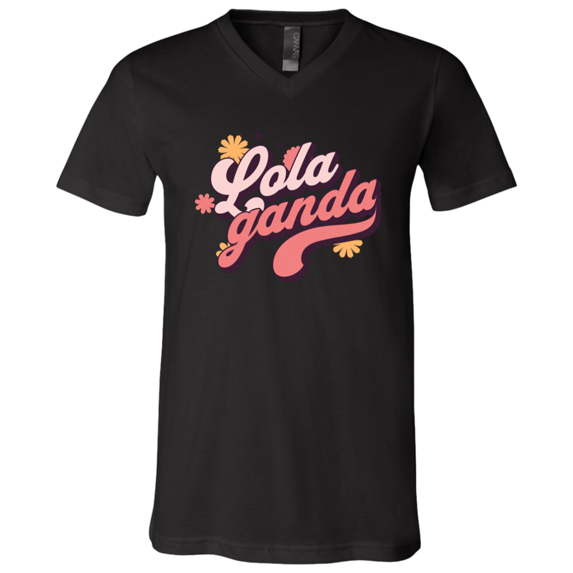 Lola Ganda Unisex Jersey V-Neck T-Shirt