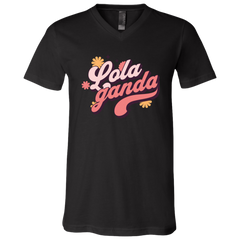 Lola Ganda Unisex Jersey V-Neck T-Shirt