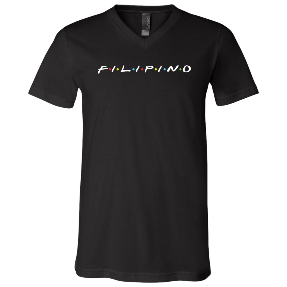 Filipino Friends Unisex Jersey V-Neck T-Shirt