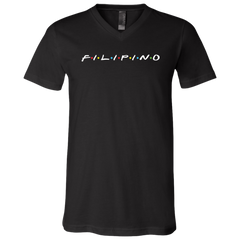 Filipino Friends Unisex Jersey V-Neck T-Shirt