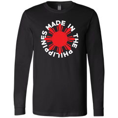 Made in the Philippines Red Sun Unisex Jersey Long Sleeve T-Shirt