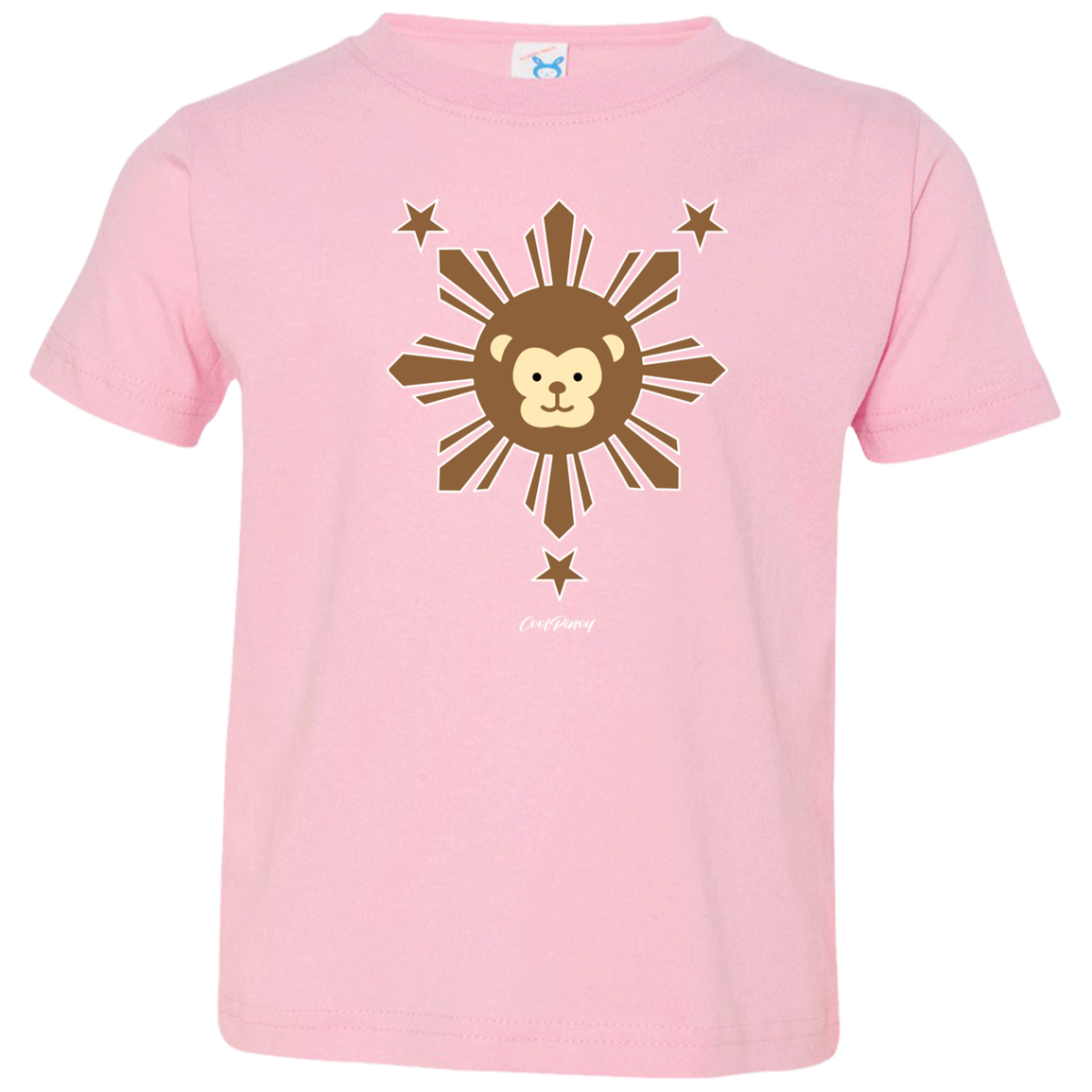 Kids Sun Monkey Toddler Jersey T-Shirt