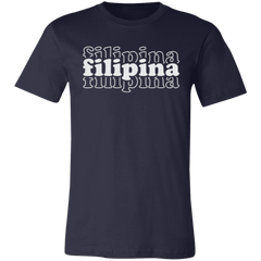 Filipina Triple Unisex Jersey T-Shirt