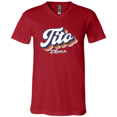 Tito I Love U Unisex Jersey V-Neck T-Shirt