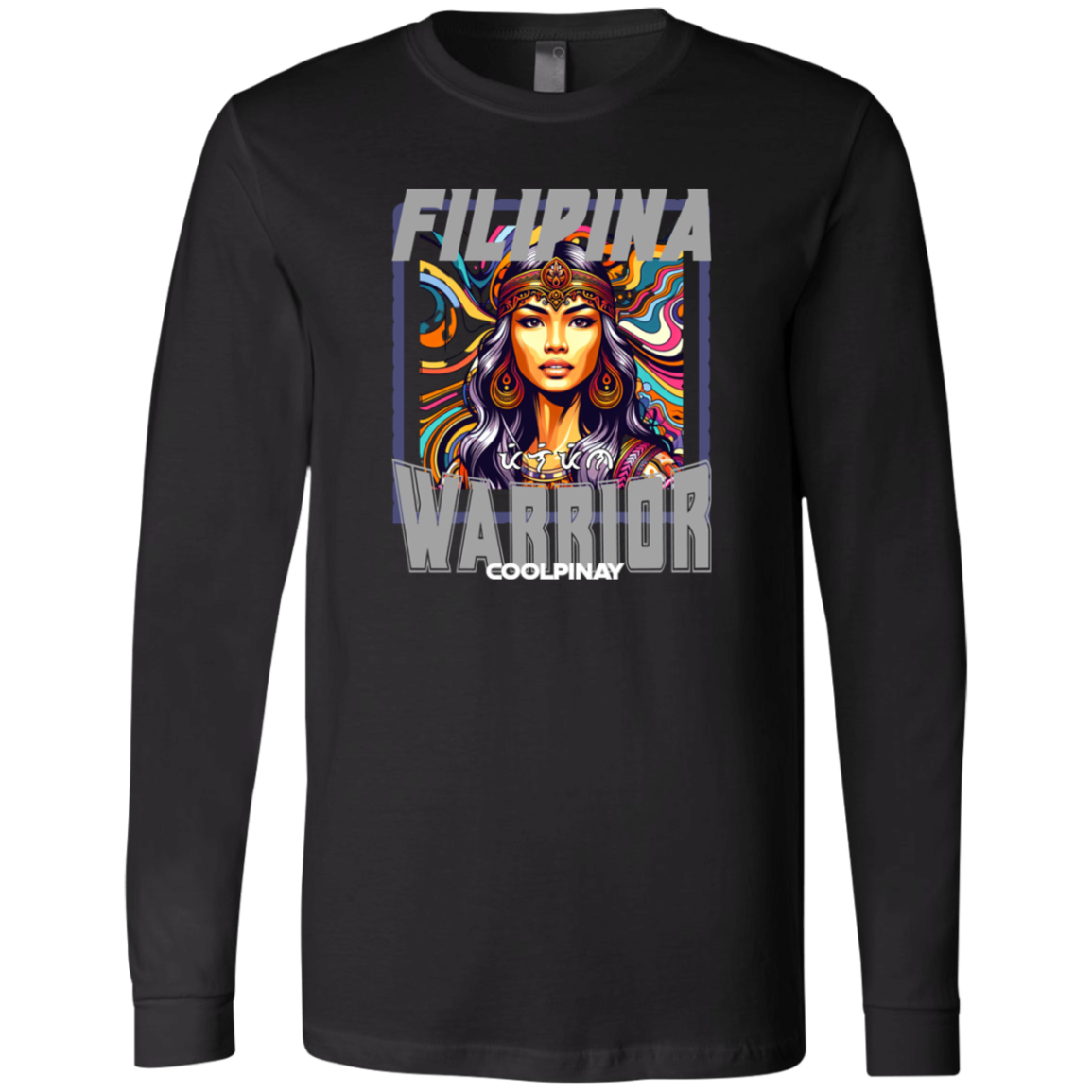 Filipina Warrior Beauty Unisex Jersey Long Sleeve T-Shirt