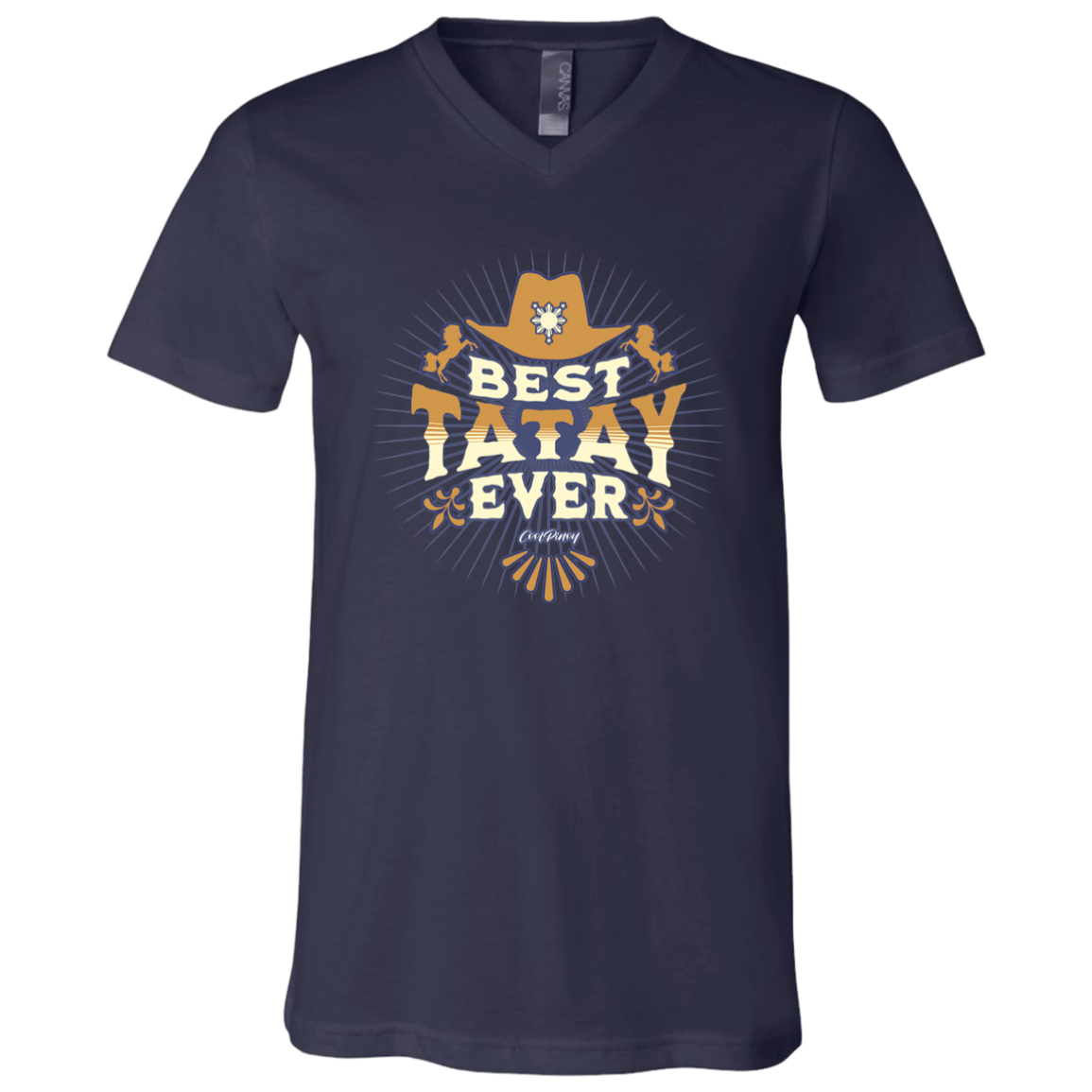 Best Tatay Ever Unisex Jersey V-Neck T-Shirt