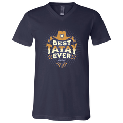 Best Tatay Ever Unisex Jersey V-Neck T-Shirt